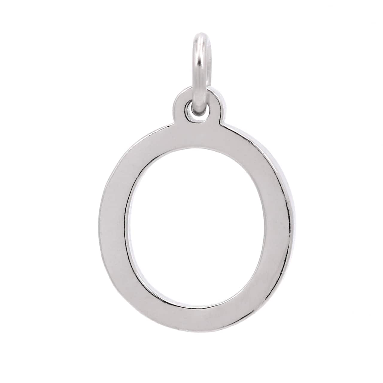12 Pack: Sterling Silver Alphabet Charm by Bead Landing™